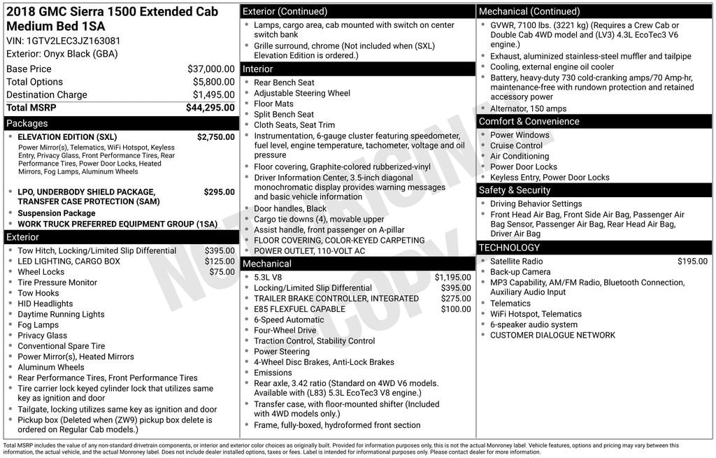 gmc sierra 1500 2018 1GTV2LEC3JZ163081 image gmc sierra 1500 2018 1GTV2LEC3JZ163081 image
